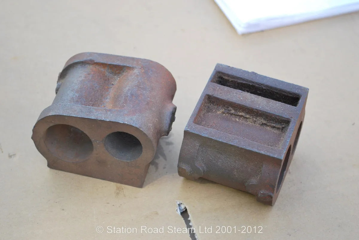 3 1/2 inch gauge Class 2 frames, cylinders, drawings