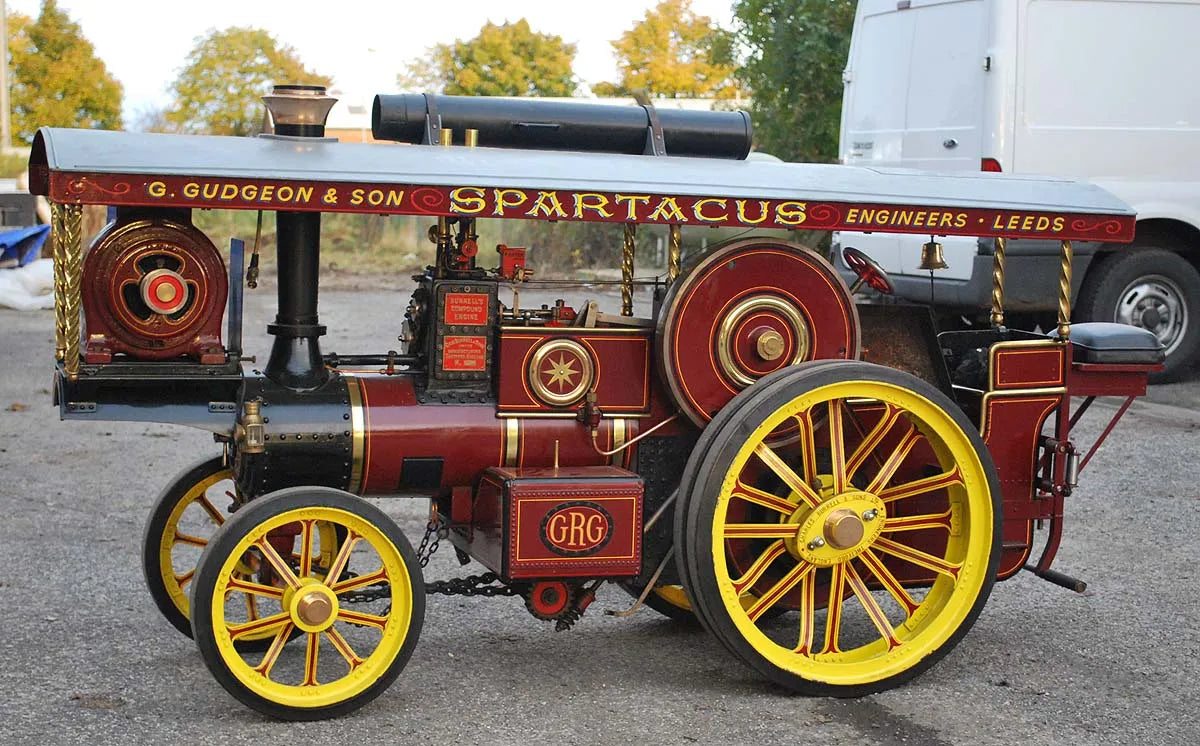 4 inch scale Burrell SCC Showmans engine