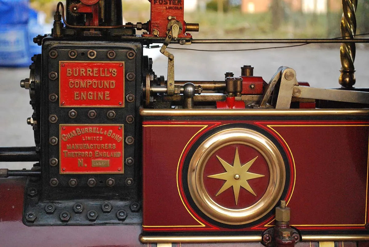 4 inch scale Burrell SCC Showmans engine