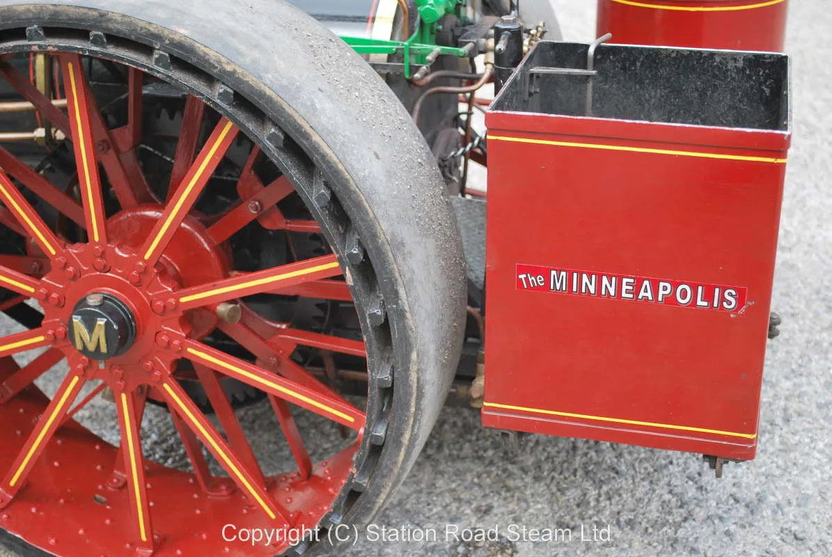 3 inch scale Minneapolis traction engine