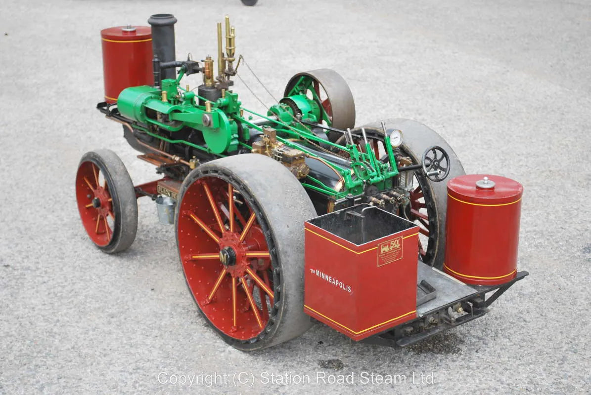 3 inch scale Minneapolis traction engine