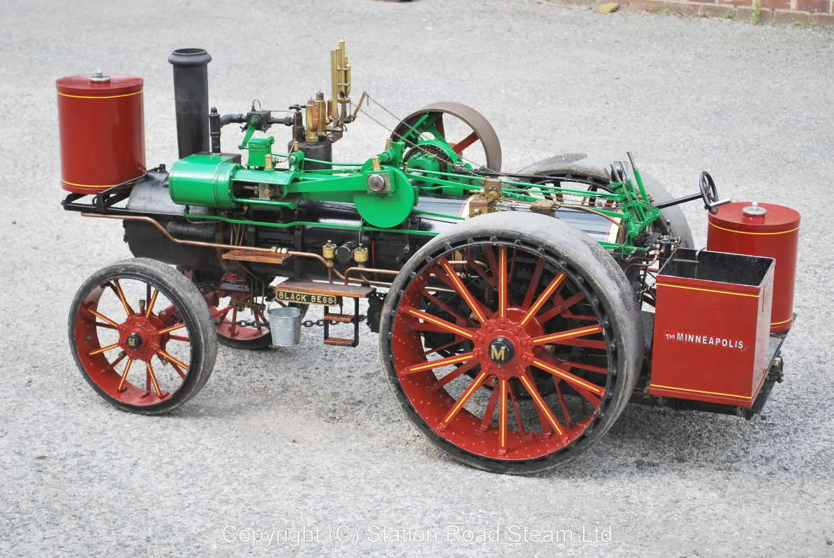 3 inch scale Minneapolis traction engine
