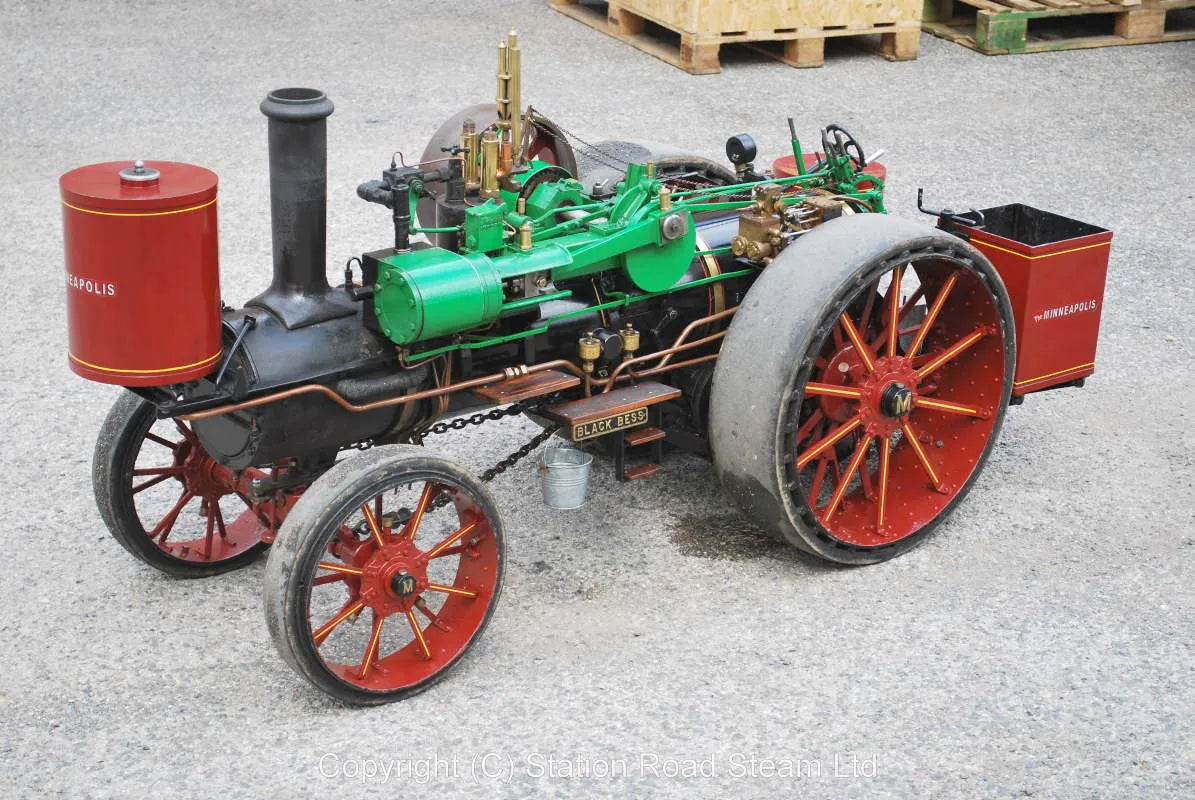 3 inch scale Minneapolis traction engine