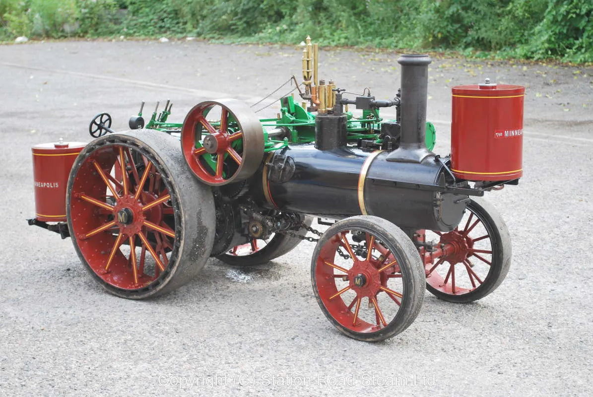 3 inch scale Minneapolis traction engine