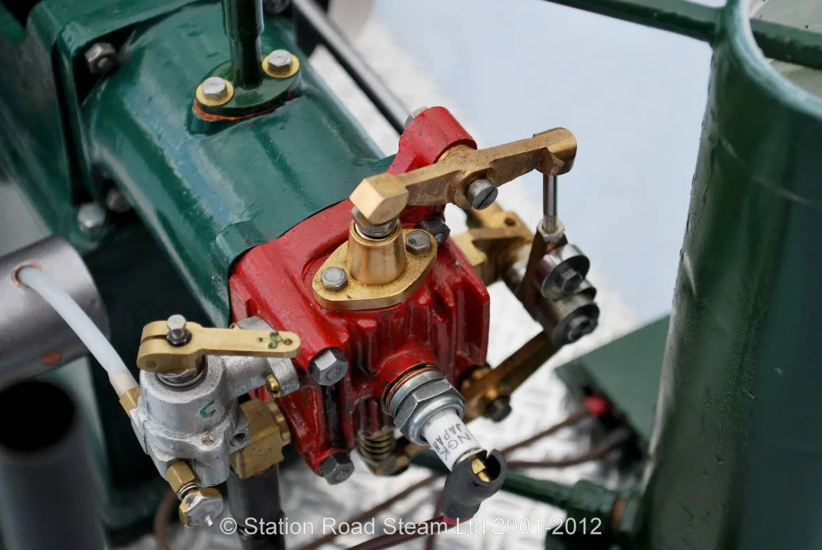 Westbury "Wyvern" open crank engine