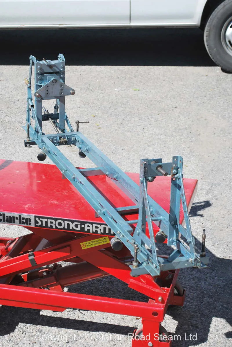 5 inch gauge engine building stand
