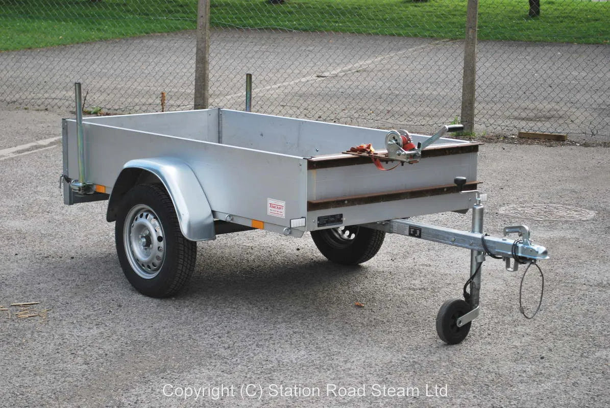 750Kg two-wheel trailer