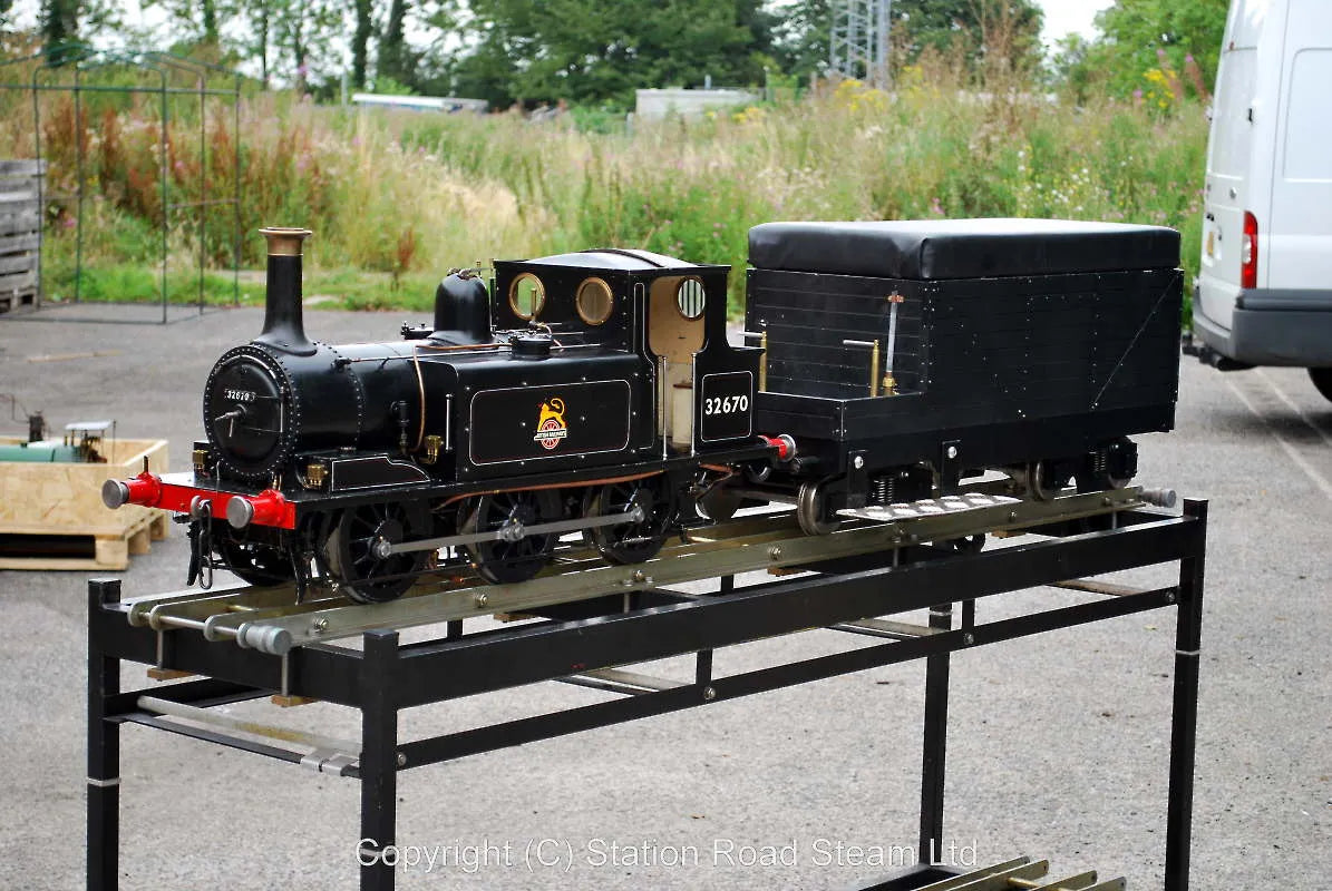 7 1/4 inch gauge "Terrier" & driving truck