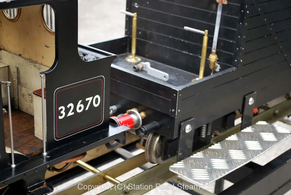 7 1/4 inch gauge "Terrier" & driving truck