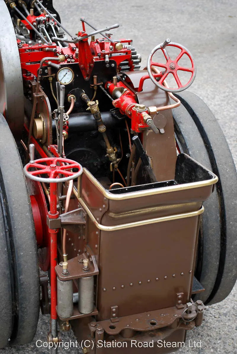4 inch scale Fowler DCC road locomotive