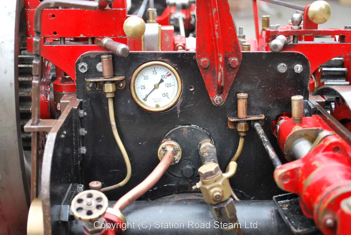 4 inch scale Fowler DCC road locomotive