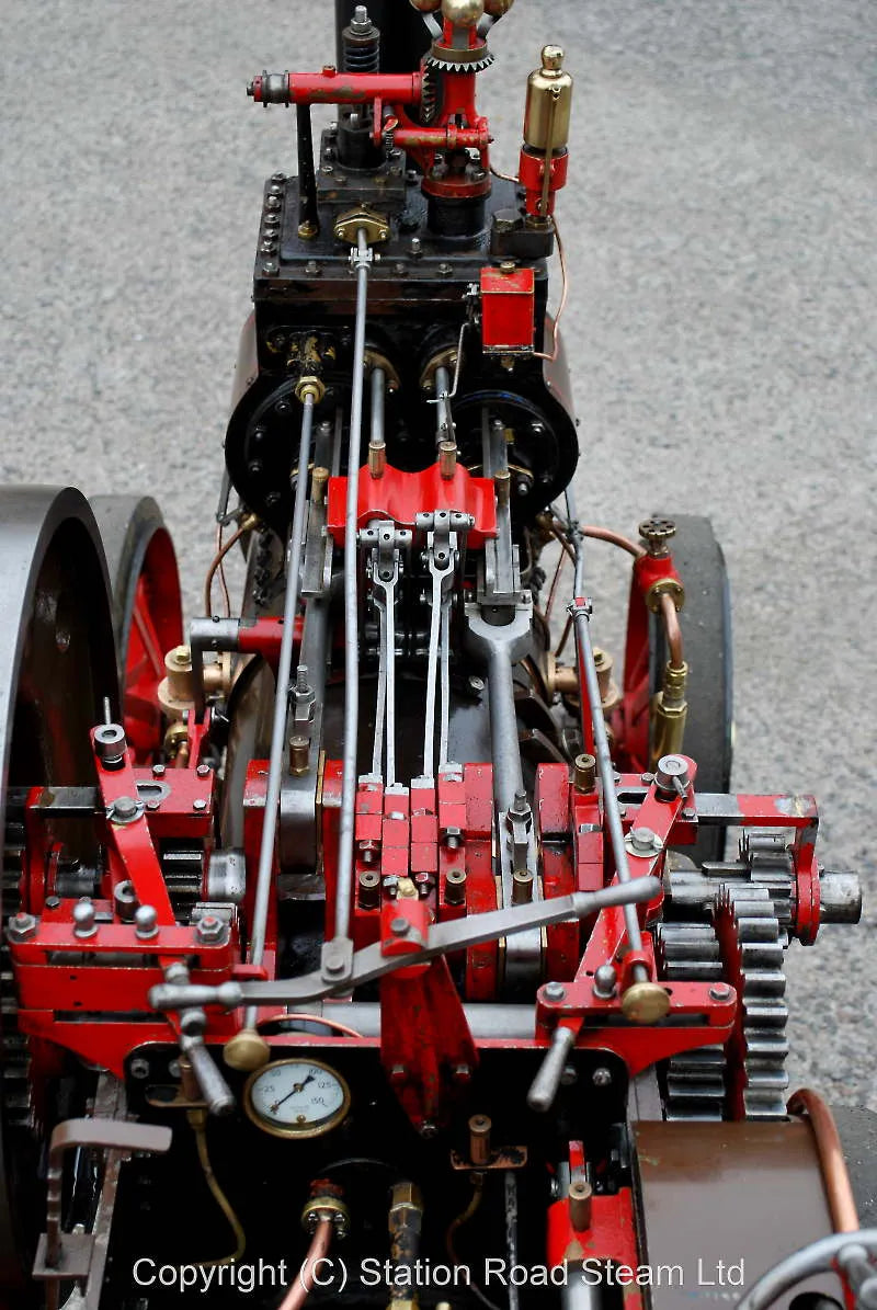 4 inch scale Fowler DCC road locomotive