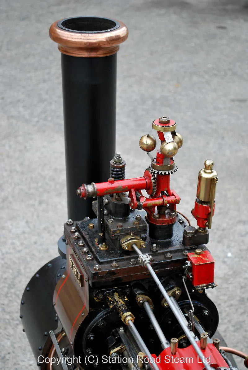 4 inch scale Fowler DCC road locomotive