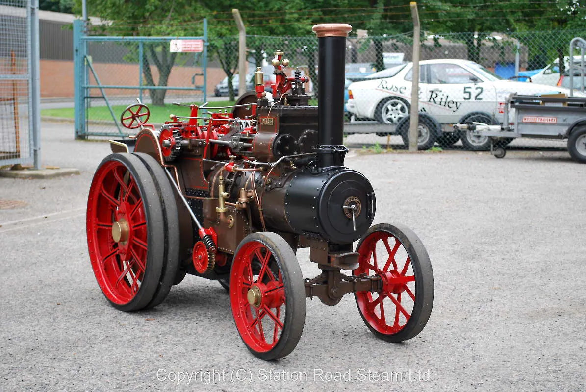 4 inch scale Fowler DCC road locomotive