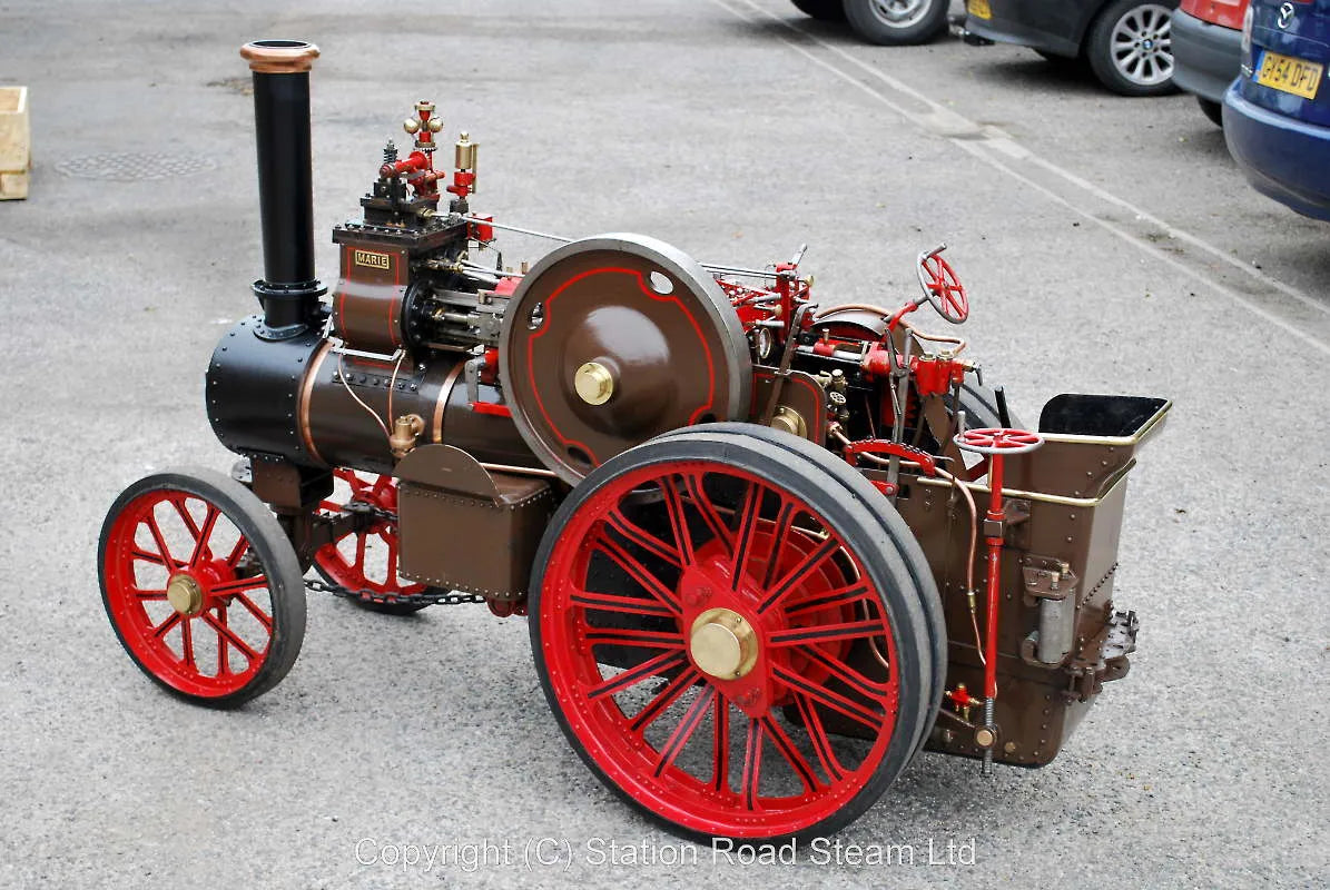 4 inch scale Fowler DCC road locomotive