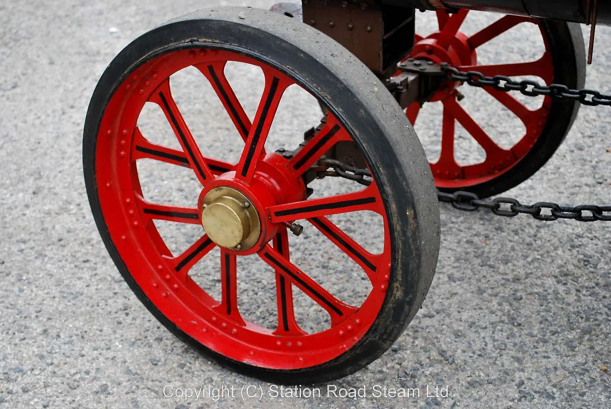 4 inch scale Fowler DCC road locomotive