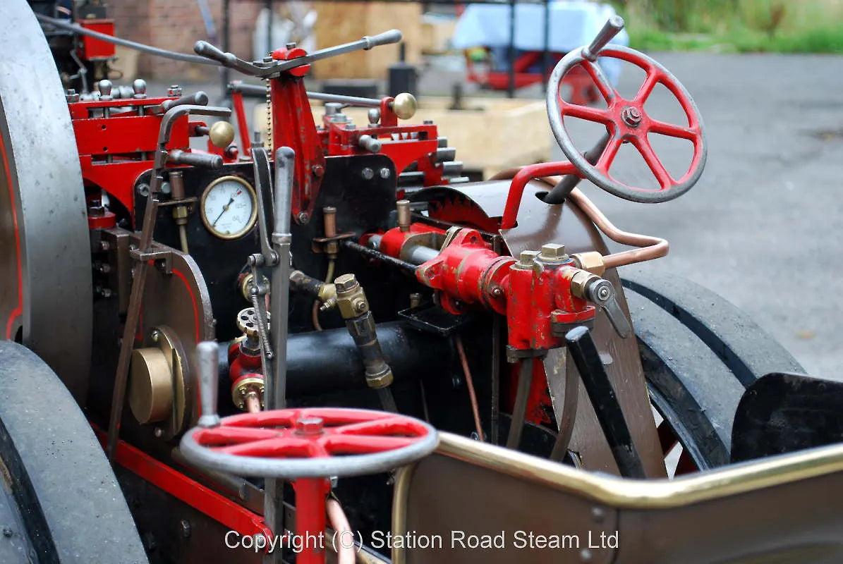 4 inch scale Fowler DCC road locomotive