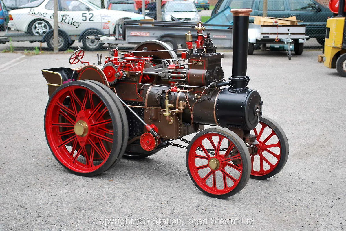 4 inch scale Fowler DCC road locomotive