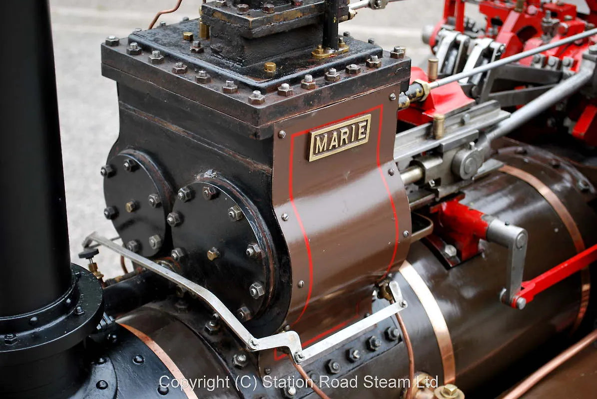 4 inch scale Fowler DCC road locomotive