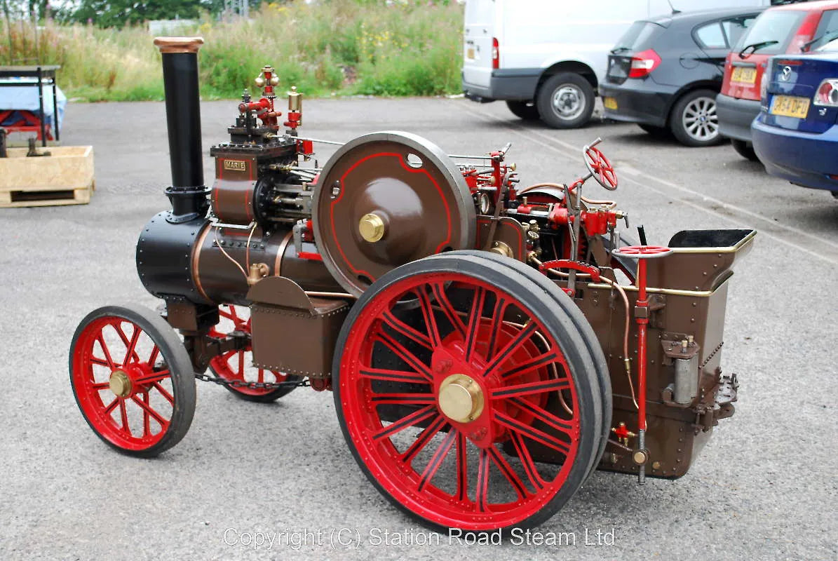 4 inch scale Fowler DCC road locomotive