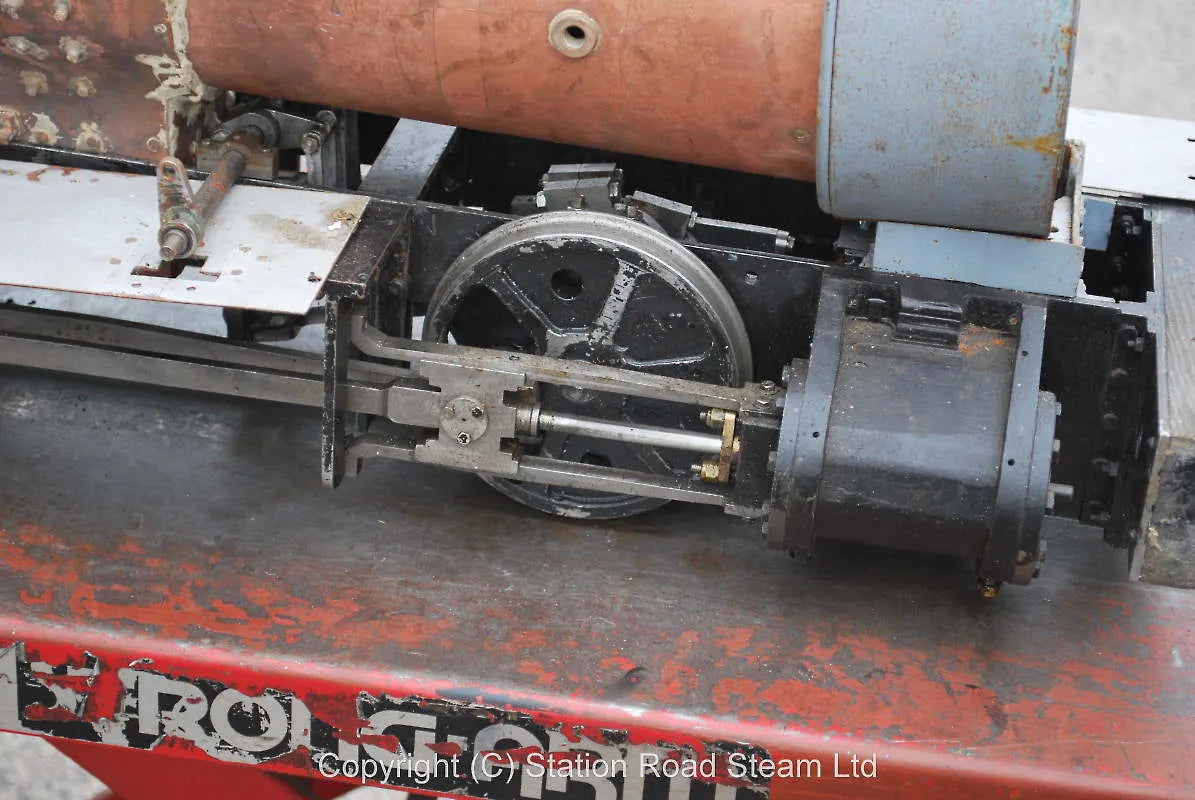 5 inch gauge part-built "Dolgoch" 0-4-0T with drawings
