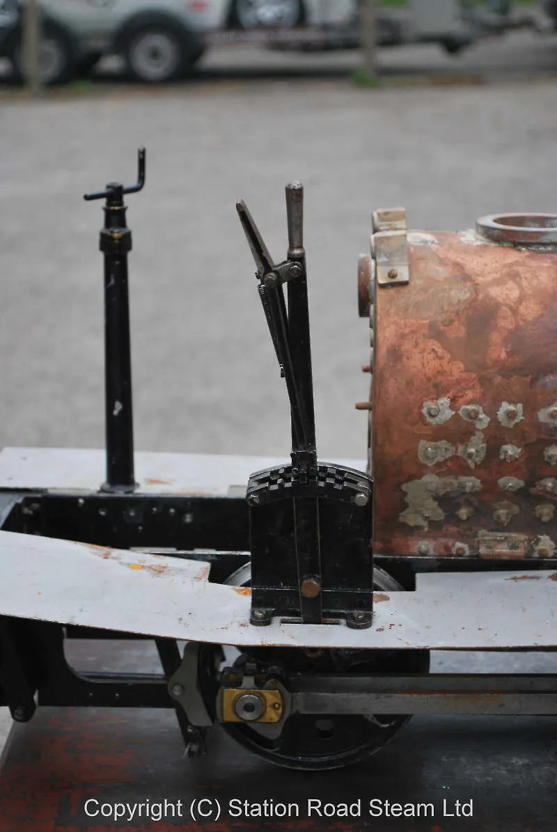 5 inch gauge part-built "Dolgoch" 0-4-0T with drawings