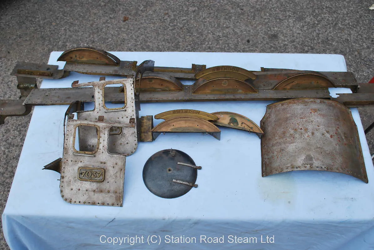 5 inch gauge part-built GWR "Castle" 4-6-0