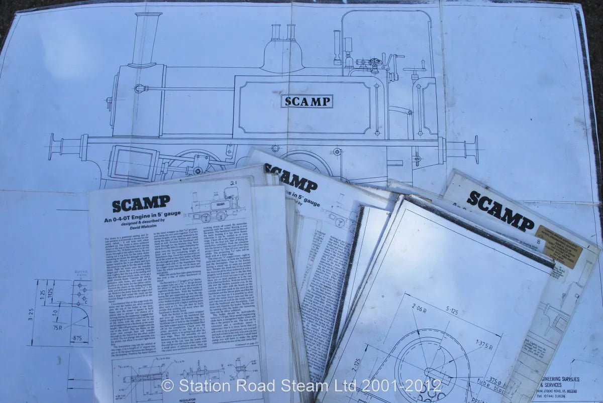 5 inch gauge "Scamp" 0-4-0T