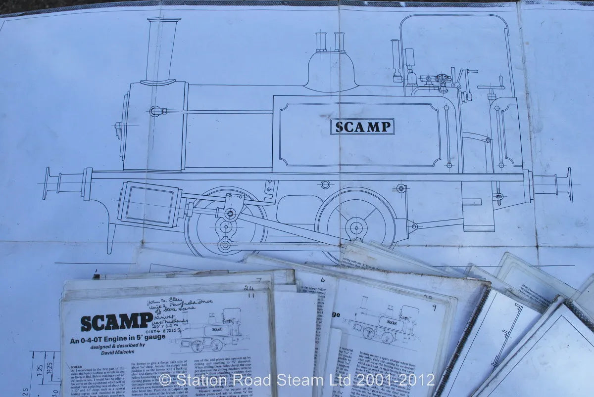 5 inch gauge "Scamp" 0-4-0T