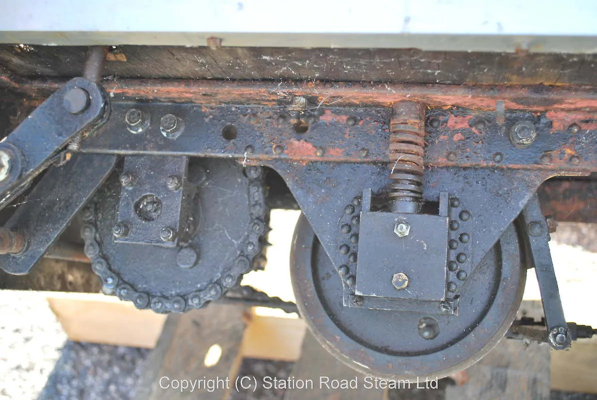 7 1/4 inch gauge battery-electric tram