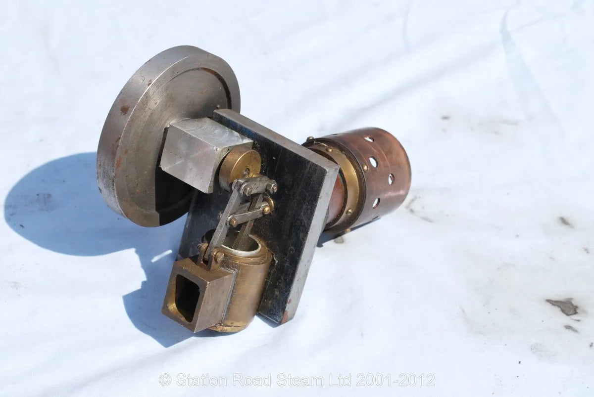 Scratch-built Robinson hot air engine