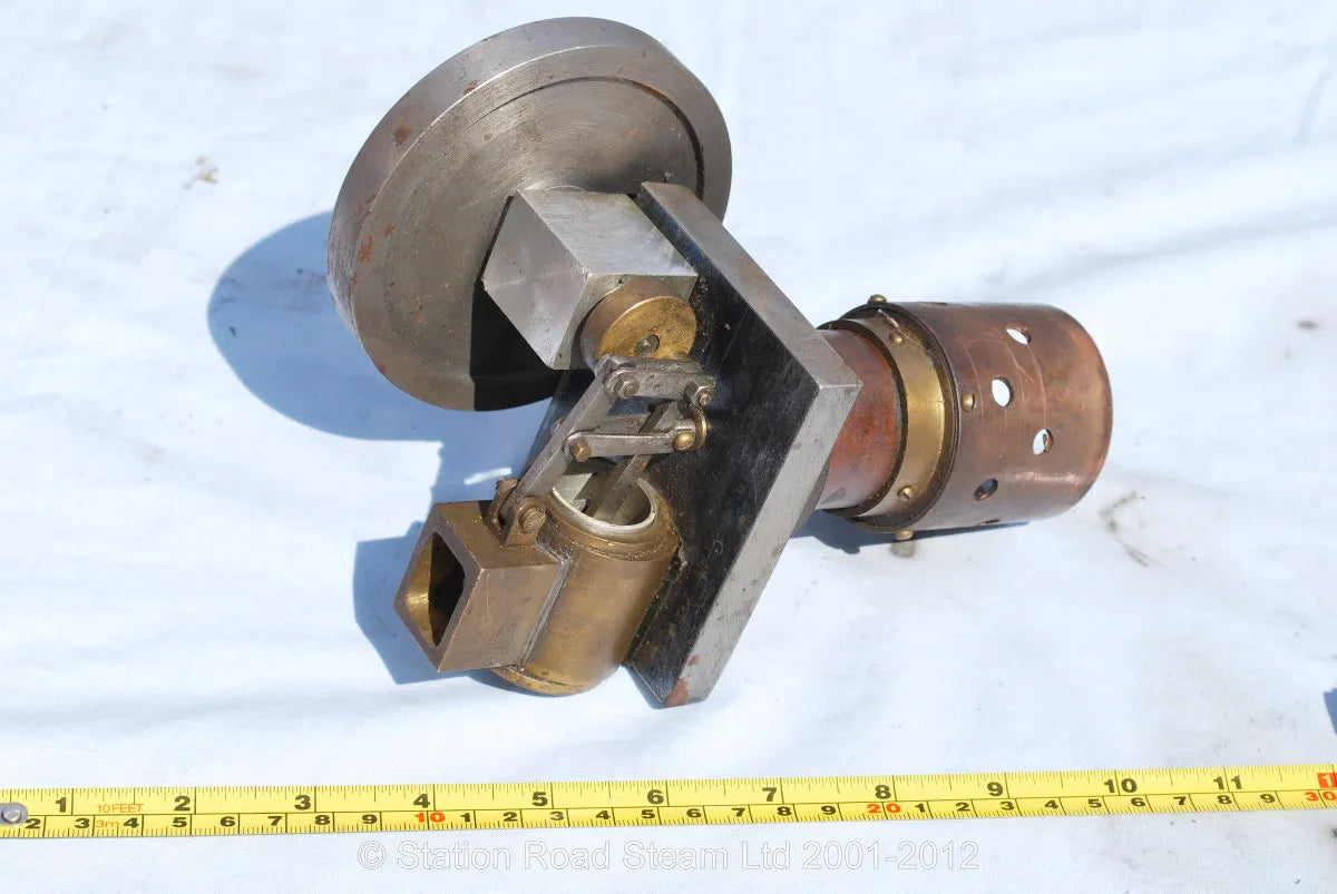 Scratch-built Robinson hot air engine