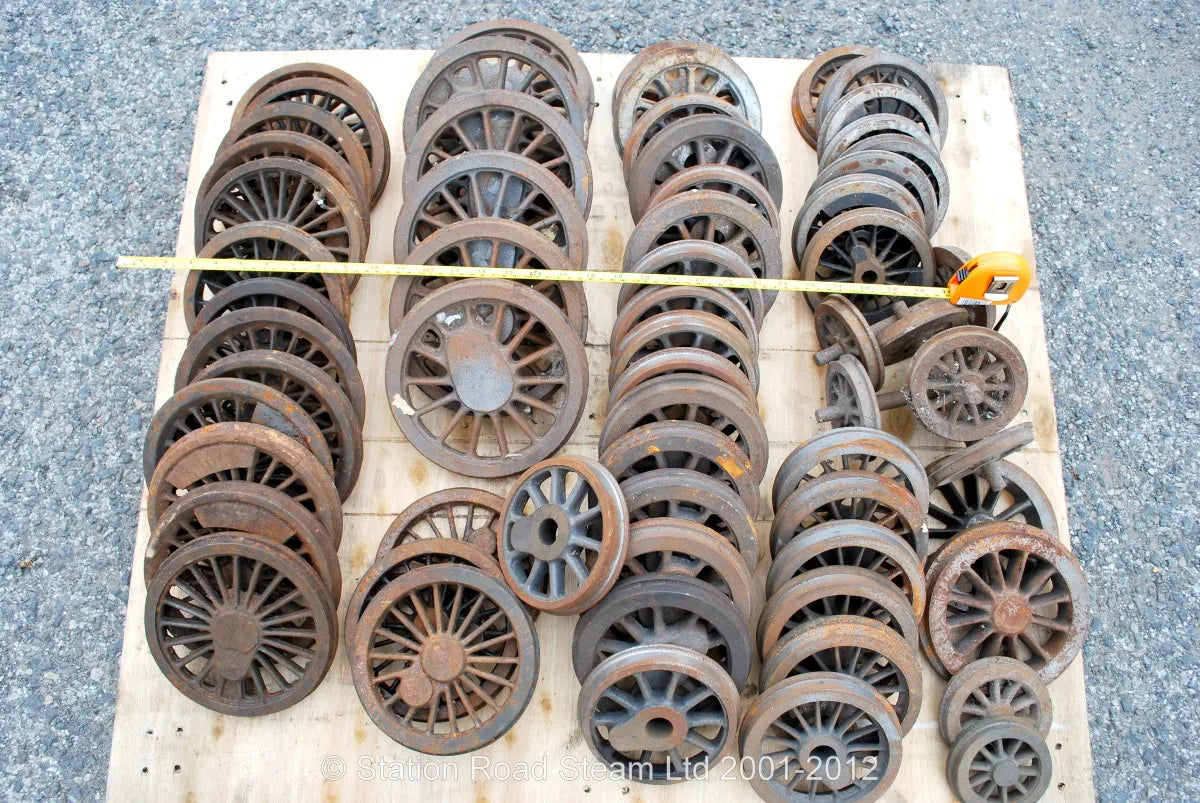 Assorted wheel castings