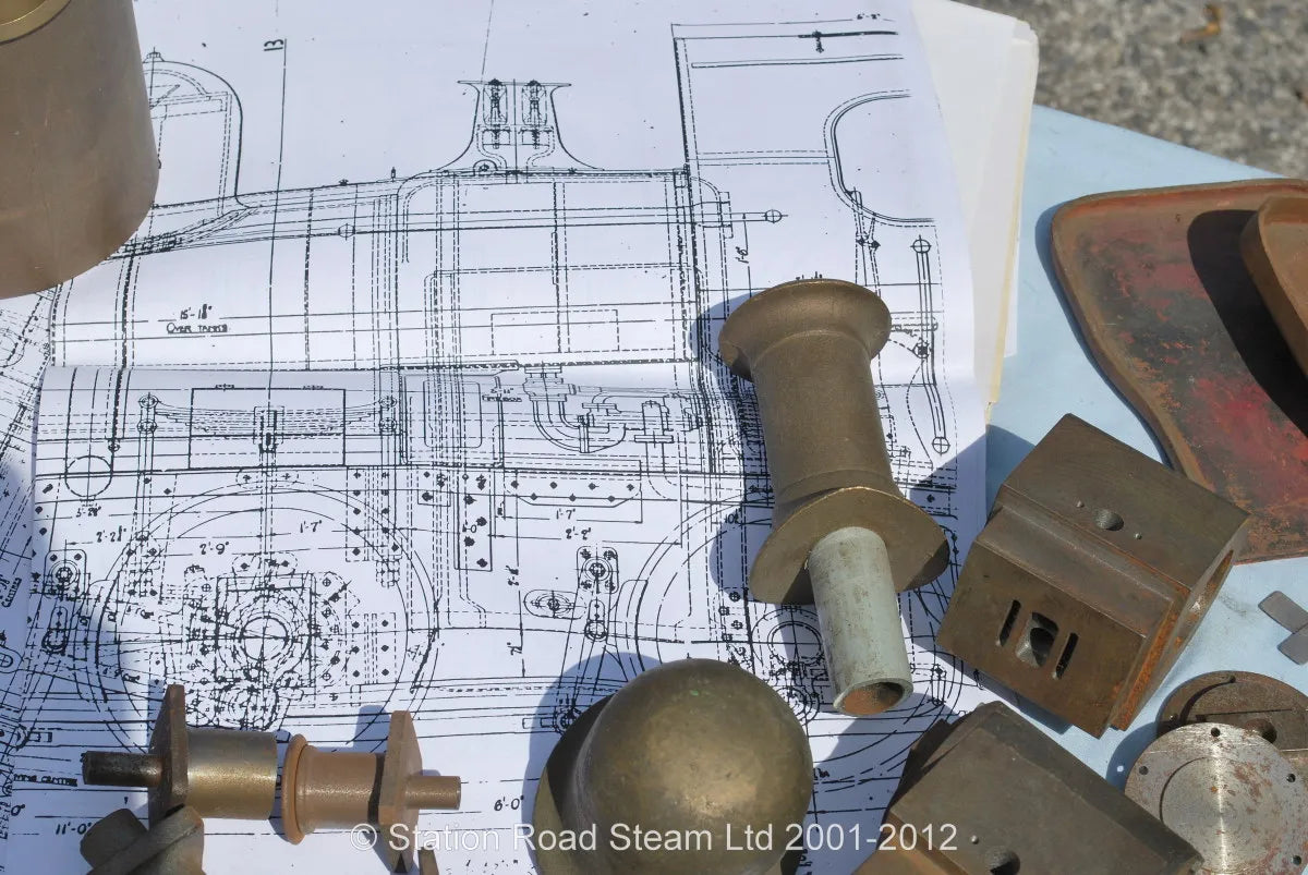 5 inch gauge part-built GWR 1366 0-6-0PT