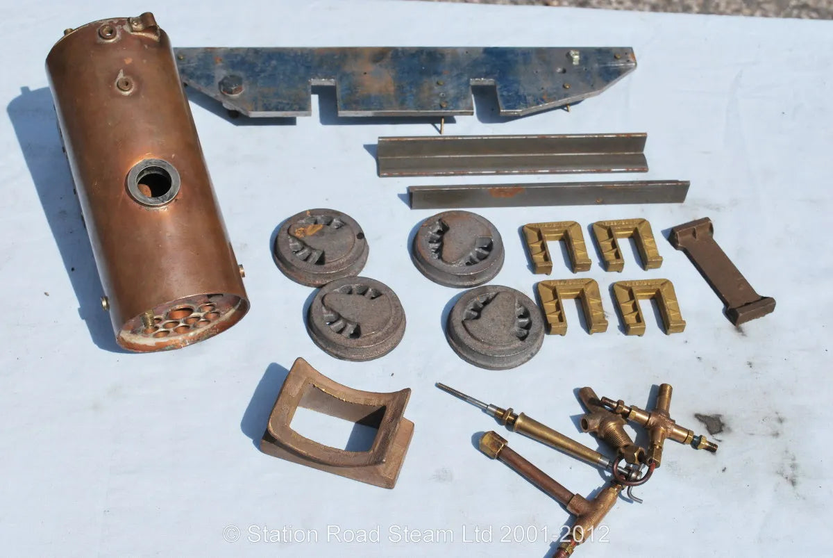 3 1/2 inch gauge "Tich" frames, castings, boiler