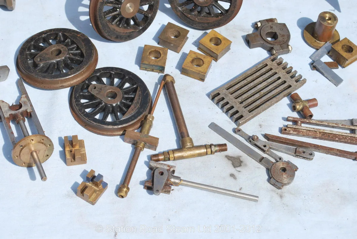 3 1/2 inch gauge "Juliet II" frames, cylinders, boiler