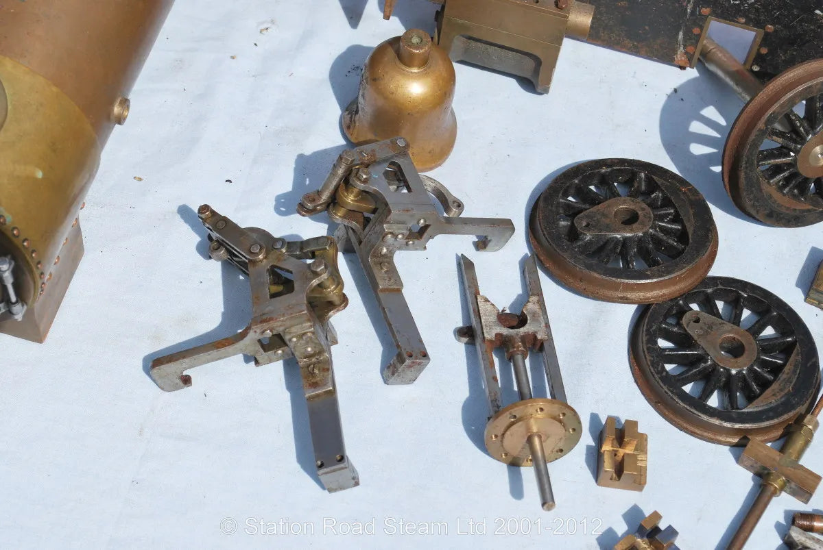 3 1/2 inch gauge "Juliet II" frames, cylinders, boiler