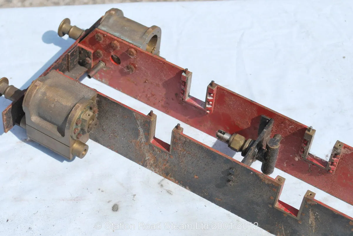 3 1/2 inch gauge "Juliet II" frames, cylinders, boiler