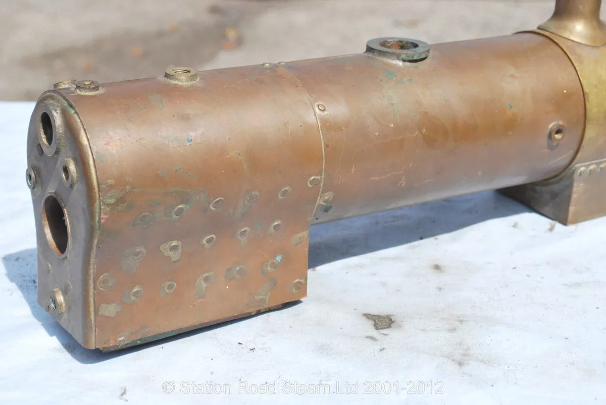 3 1/2 inch gauge "Juliet II" frames, cylinders, boiler