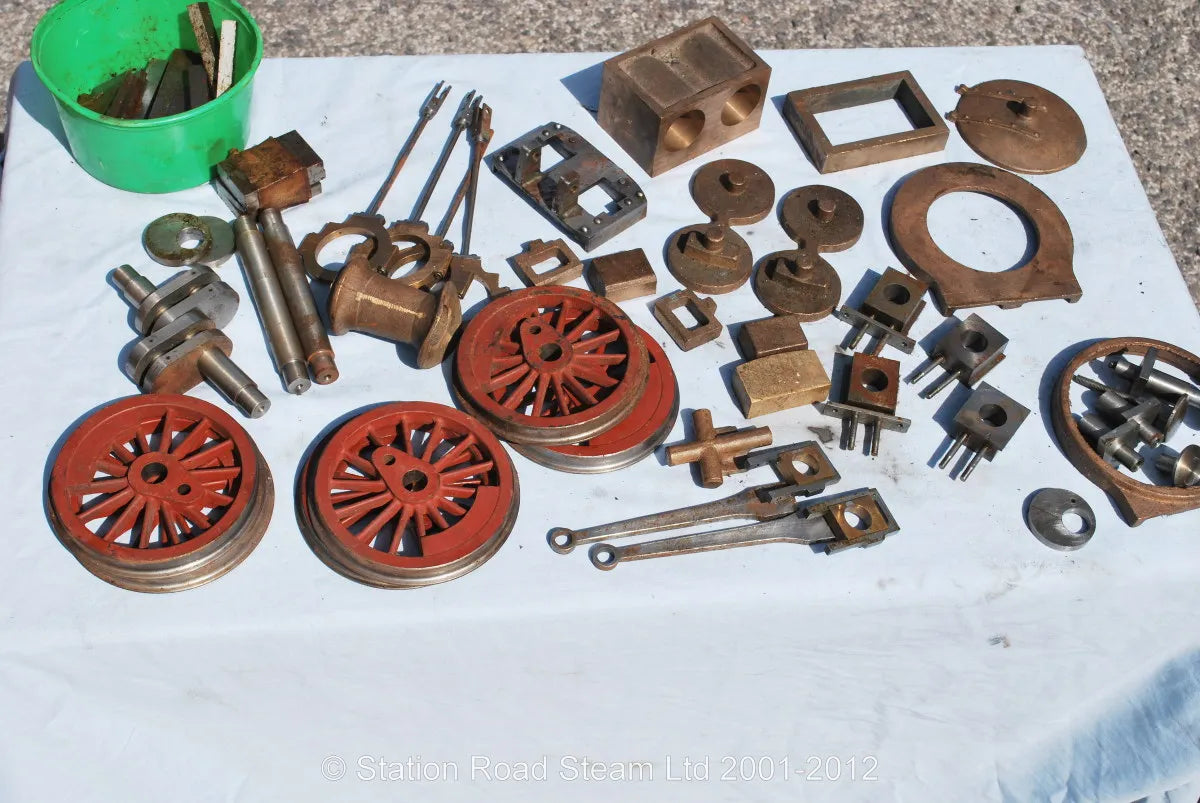 5 inch gauge GWR 0-6-0PT "Pansy" frames & castings