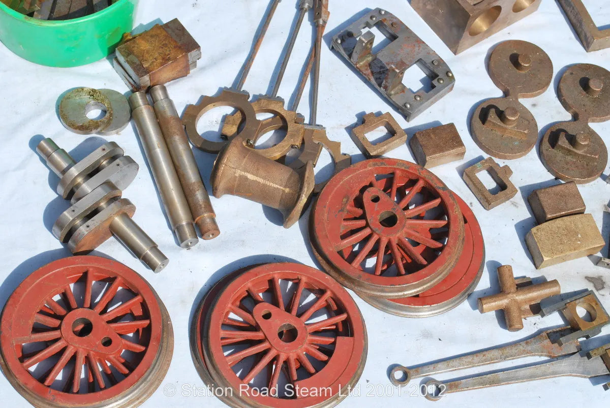 5 inch gauge GWR 0-6-0PT "Pansy" frames & castings