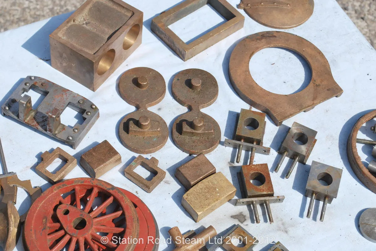 5 inch gauge GWR 0-6-0PT "Pansy" frames & castings