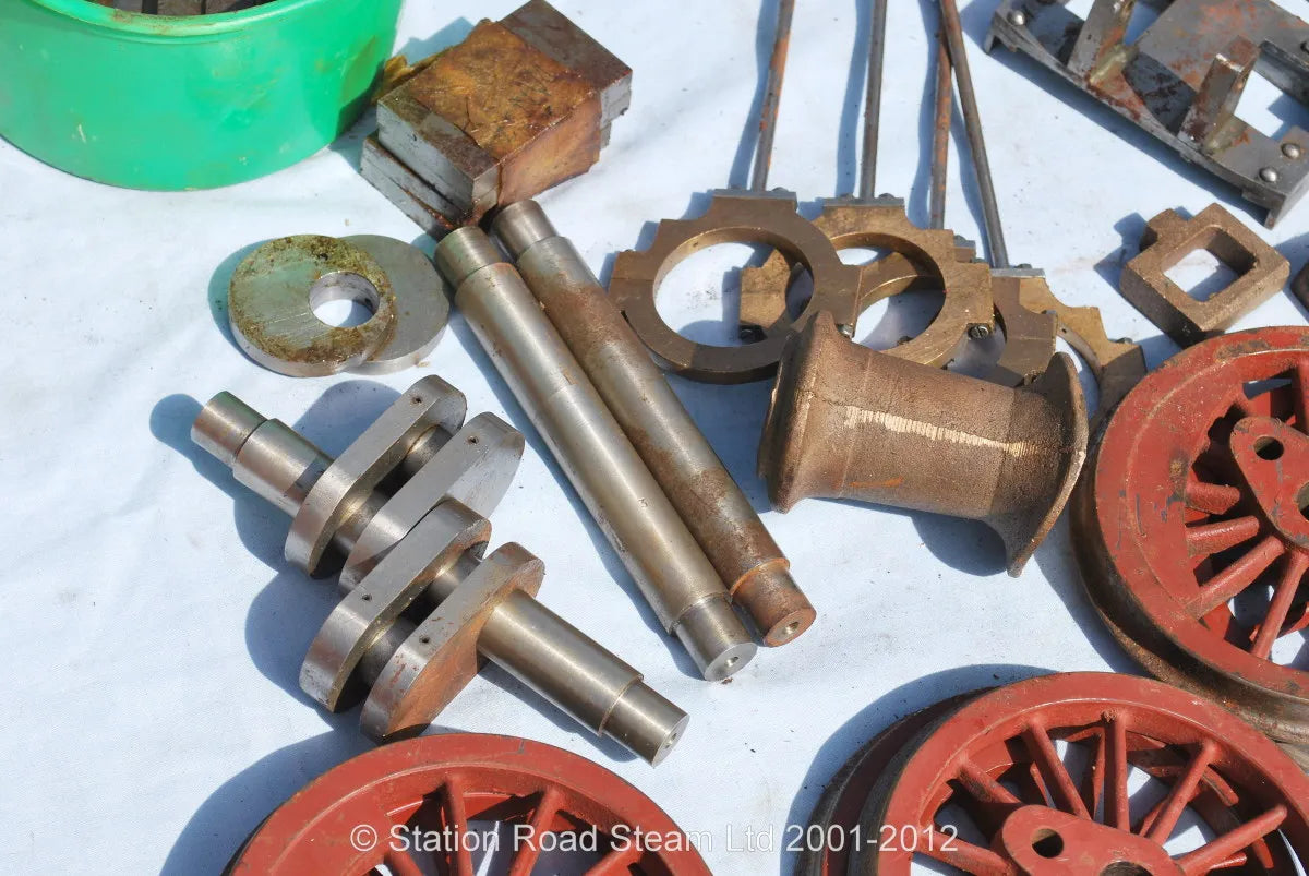 5 inch gauge GWR 0-6-0PT "Pansy" frames & castings