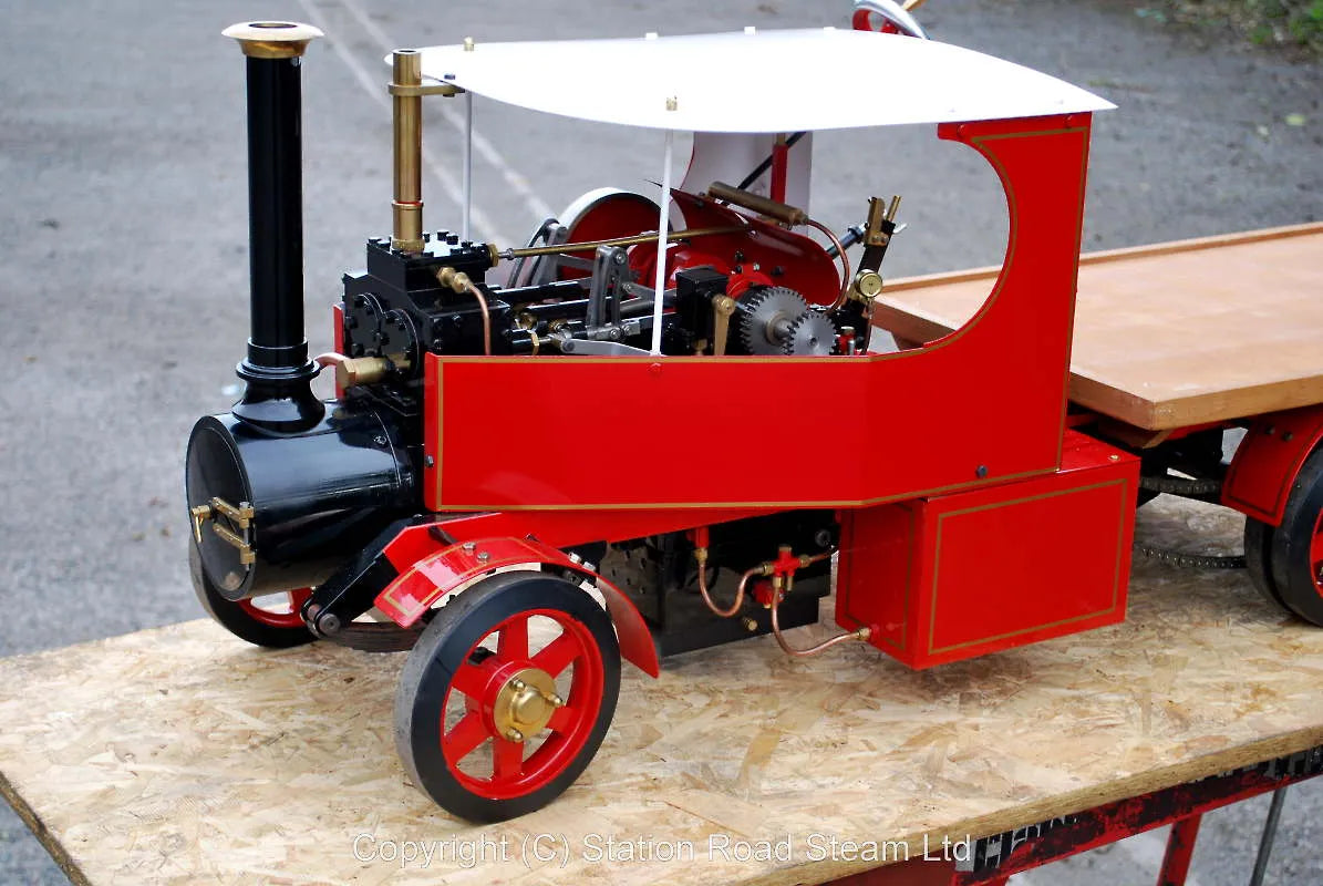 2 inch scale "Pride of Penrhyn" steam wagon