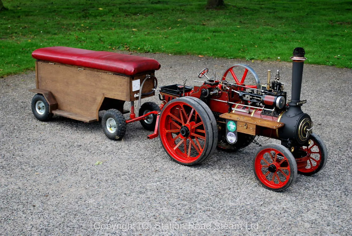 3 inch scale Allchin traction engine