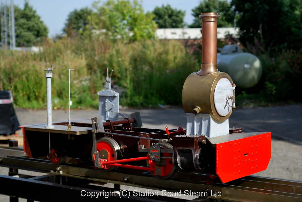 5 inch gauge part-built "Sweet Pea"