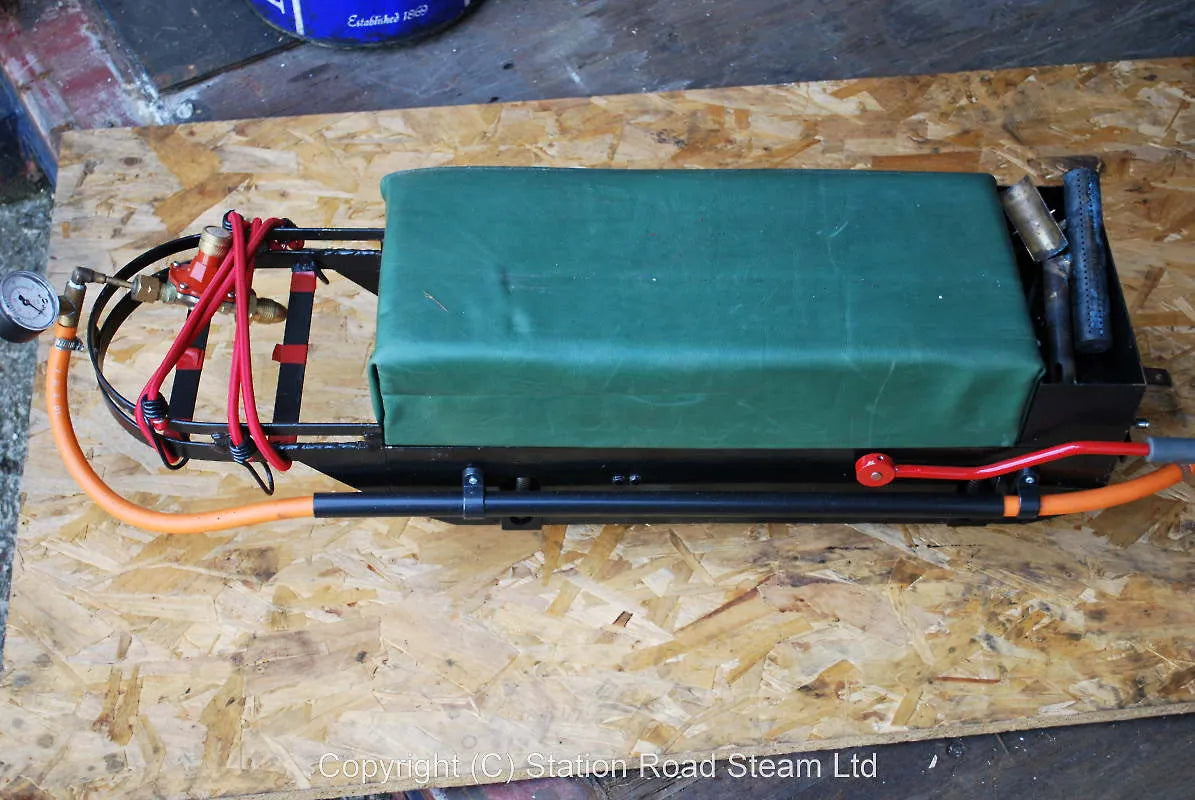 5 inch gauge driving truck with gas bottle holder 32 long