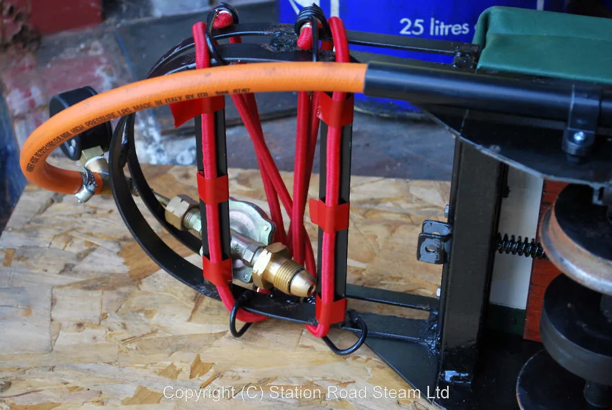 5 inch gauge driving truck with gas bottle holder 32 long