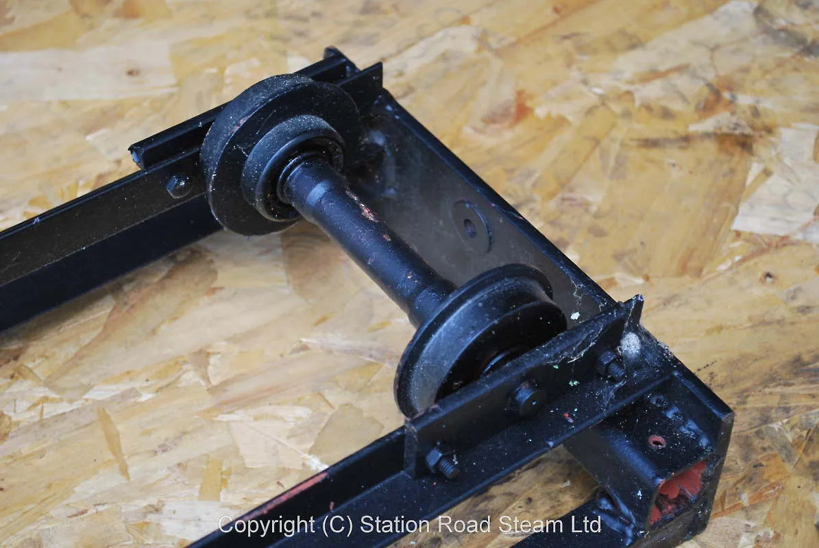 5 inch gauge unbraked driving truck