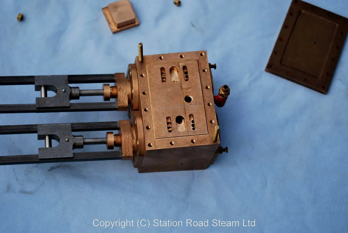 3 1/2 inch gauge "Dunalastair" machined cylinders